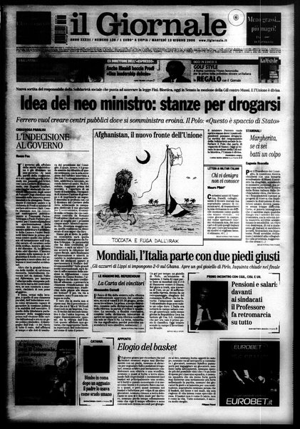 Il giornale : quotidiano del mattino